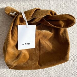 Merit Brown Corduroy Bag